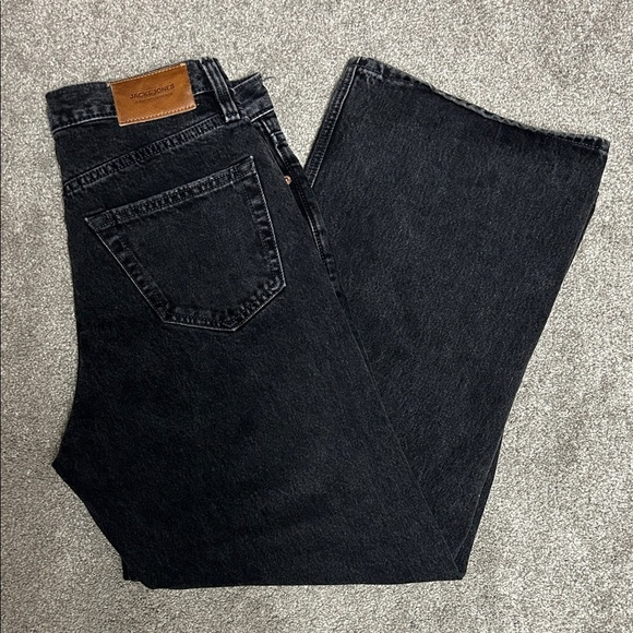 Jack & Jones Other - Jack & Jones Dave Baggy Wide Fit Black Jeans